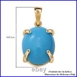 925 Sterling Silver Sleeping Beauty Turquoise Gifts Jewelry For Pendant Ct 3.3