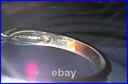 Artisan Aquamarine Gem. 925 Silver Woman's Fine Solitaire Cocktail Ring Sz 8 New