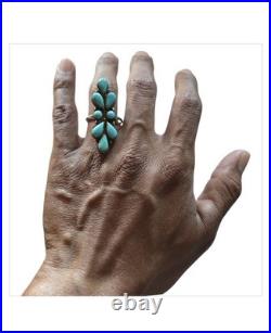 Astute Anita Whitegoat Navajo Sterling Silver Darling Darlene Turquoise Ringsz9 Astute Anita Whitegoat Navajo Sterling Silver Darling Darlene Turquoise Ringsz9