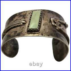 Astute Ray Jac Navajo Sterling Silver Cerrillos TURQUOISE Bracelet