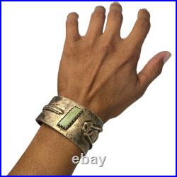 Astute Ray Jac Navajo Sterling Silver Cerrillos TURQUOISE Bracelet