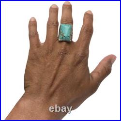 Collectible Navajo Bell Trading Post Bisbee Turquoise Sterling Silver Ringsz9.5 Collectible Navajo Bell Trading Post Bisbee Turquoise Sterling Silver Ringsz9.5