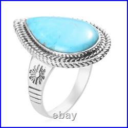 Ct 24 Women 925 Sterling Silver Jewelry Turquoise Ring for Size 9