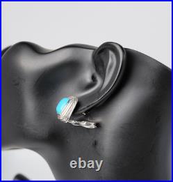 David Yurman Albion Turquoise Sterling Silver Earrings