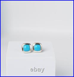David Yurman Albion Turquoise Sterling Silver Earrings
