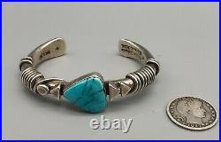 Enticing Turquoise Bracelet by Orville Tsinnie