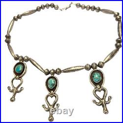FAB VINTAGE Sterling Silver Navajo. Royston TURQUOISE COLLAR NECKLACE FAB VINTAGE Sterling Silver Navajo. Royston TURQUOISE COLLAR NECKLACE