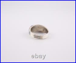 Genuine Navajo Multi Stone Inlay Ring Signed Handmade NA Jewelry Sz 10.5US Genuine Navajo Multi Stone Inlay Ring Signed Handmade NA Jewelry Sz 10.5US