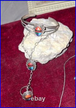 HOT SALE? Native American Sterling Navajo Slave Bracelet Ring Size 6-6.5 HOT SALE? Native American Sterling Navajo Slave Bracelet Ring Size 6-6.5