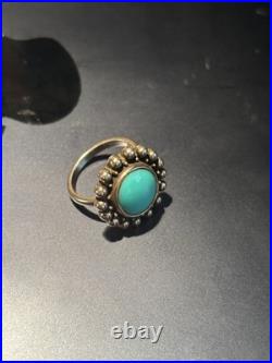 James Avery Retired HTF Santorini Turquoise Ring Size 7 James Avery Retired HTF Santorini Turquoise Ring Size 7