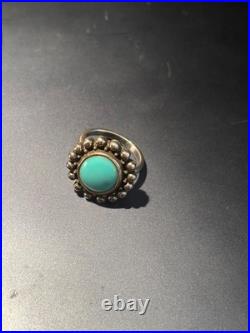 James Avery Retired HTF Santorini Turquoise Ring Size 7 James Avery Retired HTF Santorini Turquoise Ring Size 7