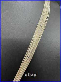 K. A. Smith White Buffalo Turquoise Sterling Silver Necklace & Earrings Set