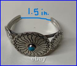 LS, Bracelet, Turquoise, Sterling Silver, Navajo