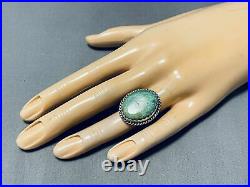 Marvelous Vintage Navajo Royston Turquoise Sterling Silver Ring