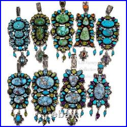 NATIVE AMERICAN JEWELRY LOT Sterling Silver Old Pawn Turquoise YELLOWSTONE