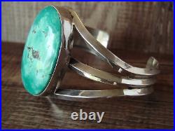 Native American Jewelry Sterling Silver Turquoise Bracelet! Rosella Sandoval