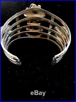 Native American Navajo Sterling Silver Turquoise Bracelet Sale
