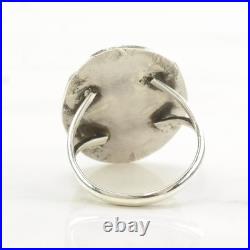 Native American Silver Ring Turquoise Sterling Size 10 Native American Silver Ring Turquoise Sterling Size 10