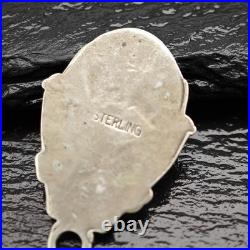 Native American Turquoise Sterling Silver Pendant