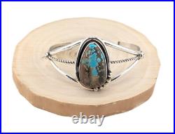 Navajo Bracelet Signed R Yazzie Royston Turquoise Native Am NA Jewelry size 6.75