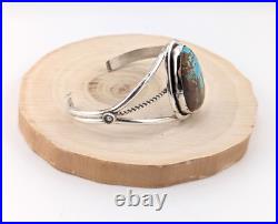Navajo Bracelet Signed R Yazzie Royston Turquoise Native Am NA Jewelry size 6.75