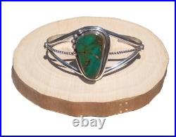 Navajo Bracelet Signed R Yazzie Royston Turquoise Native NA Jewelry size 6.5in
