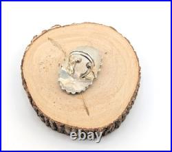 Navajo Cluster Turquoise with Pyrite Ring Sterling Silver Handmade Jewelry Sz 7.75