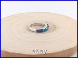 Navajo Handmade Ring Sterling Silver Native American Jewelry Signed Size 6.25 NA