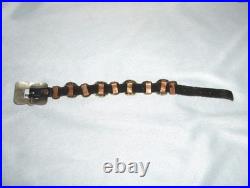 Navajo Medicine Woman Walking Thunder Turquoise Sterling Silver Bracelet