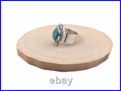 Navajo Rings Sterling Silver & Turquoise Handmade Native Am Signed Jewelry Navajo Rings Sterling Silver & Turquoise Handmade Native Am Signed Jewelry