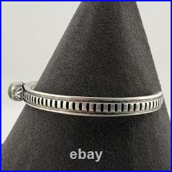 Navajo Sterling Silver Sonoran Gold Turquoise Bracelet Native American Jewelry Navajo Sterling Silver Sonoran Gold Turquoise Bracelet Native American Jewelry