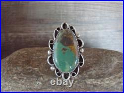 Navajo Sterling Silver Turquoise Adjustable Ring Size 8 to 11 Albert Cleveland Navajo Sterling Silver Turquoise Adjustable Ring Size 8 to 11 Albert Cleveland