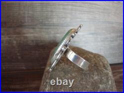 Navajo Sterling Silver Turquoise Adjustable Ring Size 8 to 11 Albert Cleveland Navajo Sterling Silver Turquoise Adjustable Ring Size 8 to 11 Albert Cleveland
