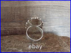 Navajo Sterling Silver Turquoise Adjustable Ring Size 8 to 11 Albert Cleveland Navajo Sterling Silver Turquoise Adjustable Ring Size 8 to 11 Albert Cleveland