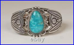 Navajo Sterling Silver with Turquoise Bracelet Navajo Sterling Silver with Turquoise Bracelet