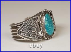 Navajo Sterling Silver with Turquoise Bracelet Navajo Sterling Silver with Turquoise Bracelet