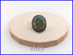 Navajo Turquoise Ring Sterling Silver Genuine Native American Jewelry Size 7 Navajo Turquoise Ring Sterling Silver Genuine Native American Jewelry Size 7