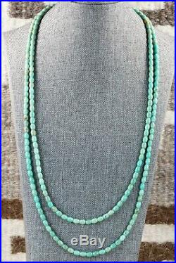Navajo Turquoise & Sterling Silver Necklace Native American