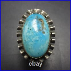 Old VINTAGE 1960s 1970s ROBINS EGG BLUE TURQUOISE Sterling Silver RING size 5 Old VINTAGE 1960s 1970s ROBINS EGG BLUE TURQUOISE Sterling Silver RING size 5