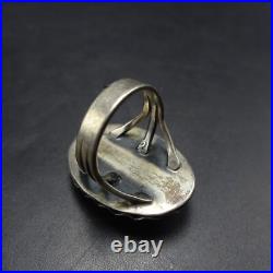 Old VINTAGE 1960s 1970s ROBINS EGG BLUE TURQUOISE Sterling Silver RING size 5 Old VINTAGE 1960s 1970s ROBINS EGG BLUE TURQUOISE Sterling Silver RING size 5