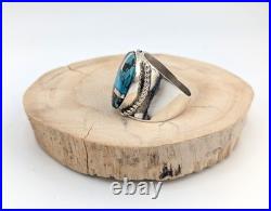 Santo Domingo Multi Stone Inlay Sterling Silver Ring Southwest Jewelry Sz 11.75