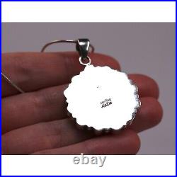 Southwestern Turquoise Pendant Sterling Silver Designer Turquoise Jewelry