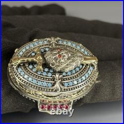 Sterling Silver Lion Head Ring Ruby Eyes, Turquoise, Gothic Sword Jewelry Sterling Silver Lion Head Ring Ruby Eyes, Turquoise, Gothic Sword Jewelry