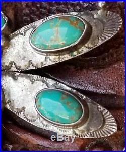 Sterling Silver Manassa Turquoise Dragonfly Brooch By Navajo Emma Jean Bighand