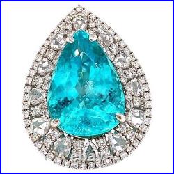 Sterling Silver Rings 925 CZ Shop Today? Aqua Blue Pear Women ADASTRA JEWELRY