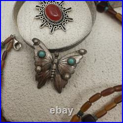 Sterling Silver Sedona Lot Turquoise and Boho Southwest Vibe Sterling Silver Sedona Lot Turquoise and Boho Southwest Vibe