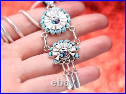 Sterling Silver Sun Face Pendant One of a Kind Geometric Southwestern Jewelry