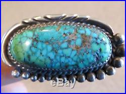 Sterling Silver & Turquoise Cuff Bracelet And Ring