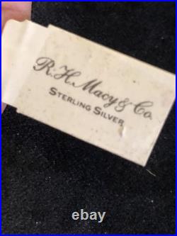 Sterling Silver Turquoise & Lapis Flower Necklace/Earring set Macy's MSRP 525$