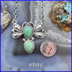 Sterling Southwestern Style Teardrop Turquoise Dragonfly 18 Necklace For Women Sterling Southwestern Style Teardrop Turquoise Dragonfly 18 Necklace For Women